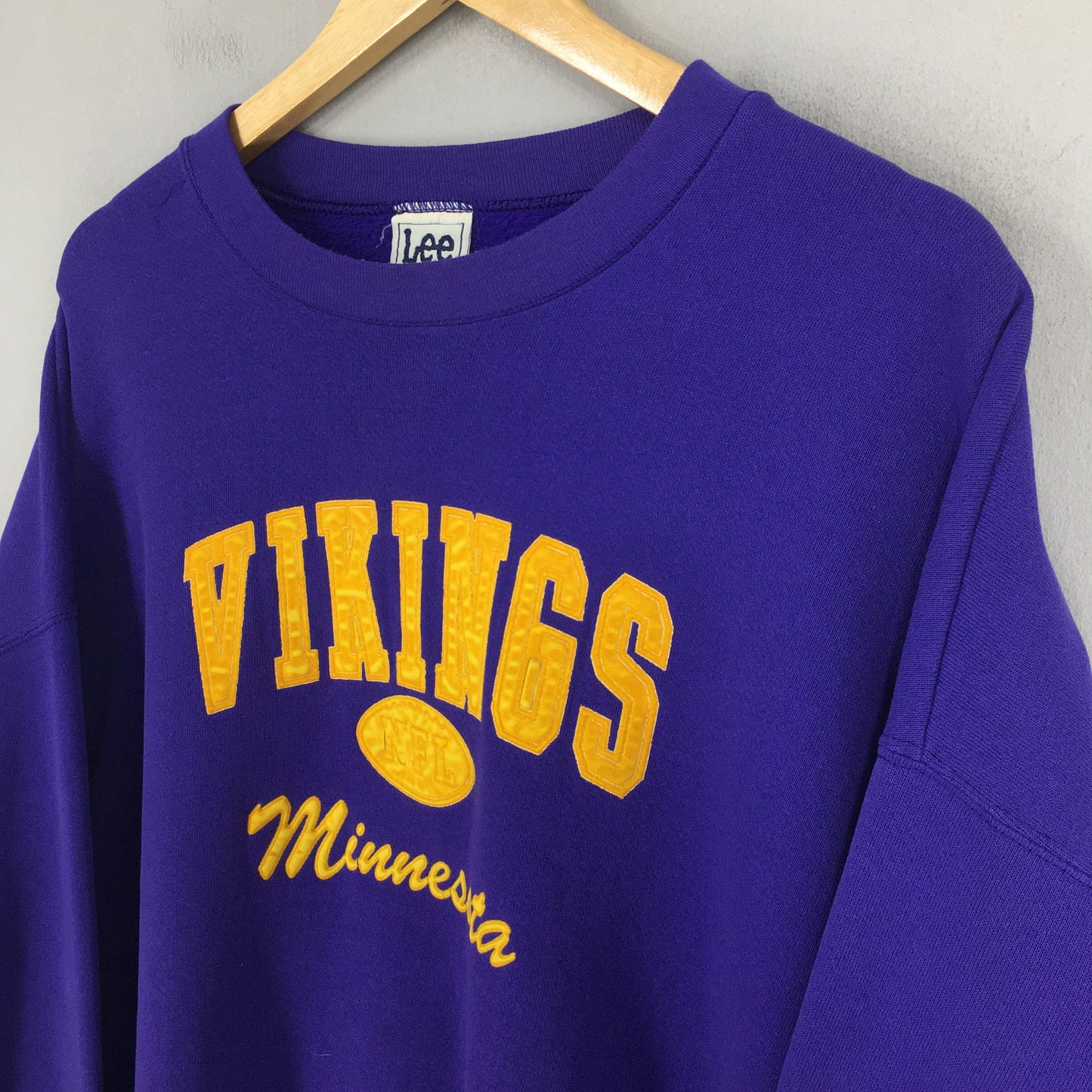 Minnesota Vikings NFL Purple Sweater XXLarge