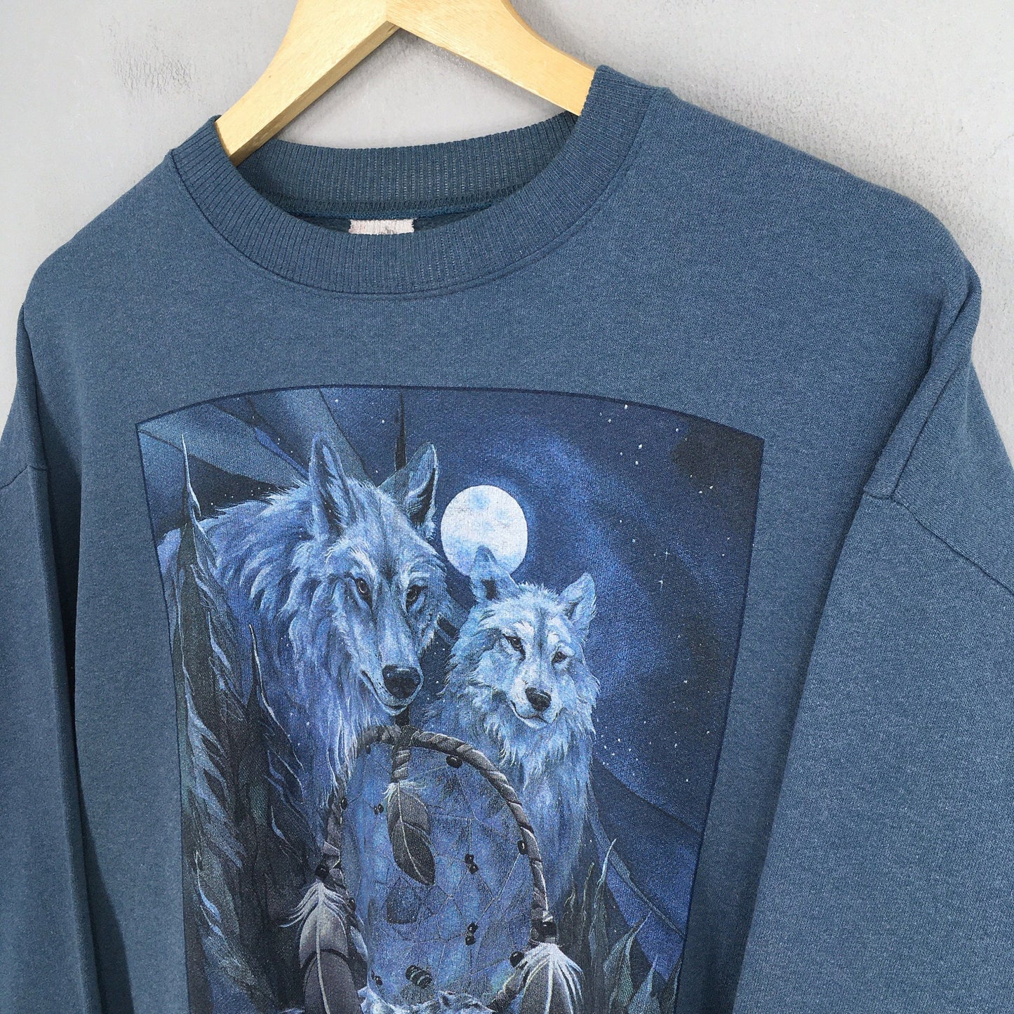 Canadian Marshland Wolf Sweatshirt Medium