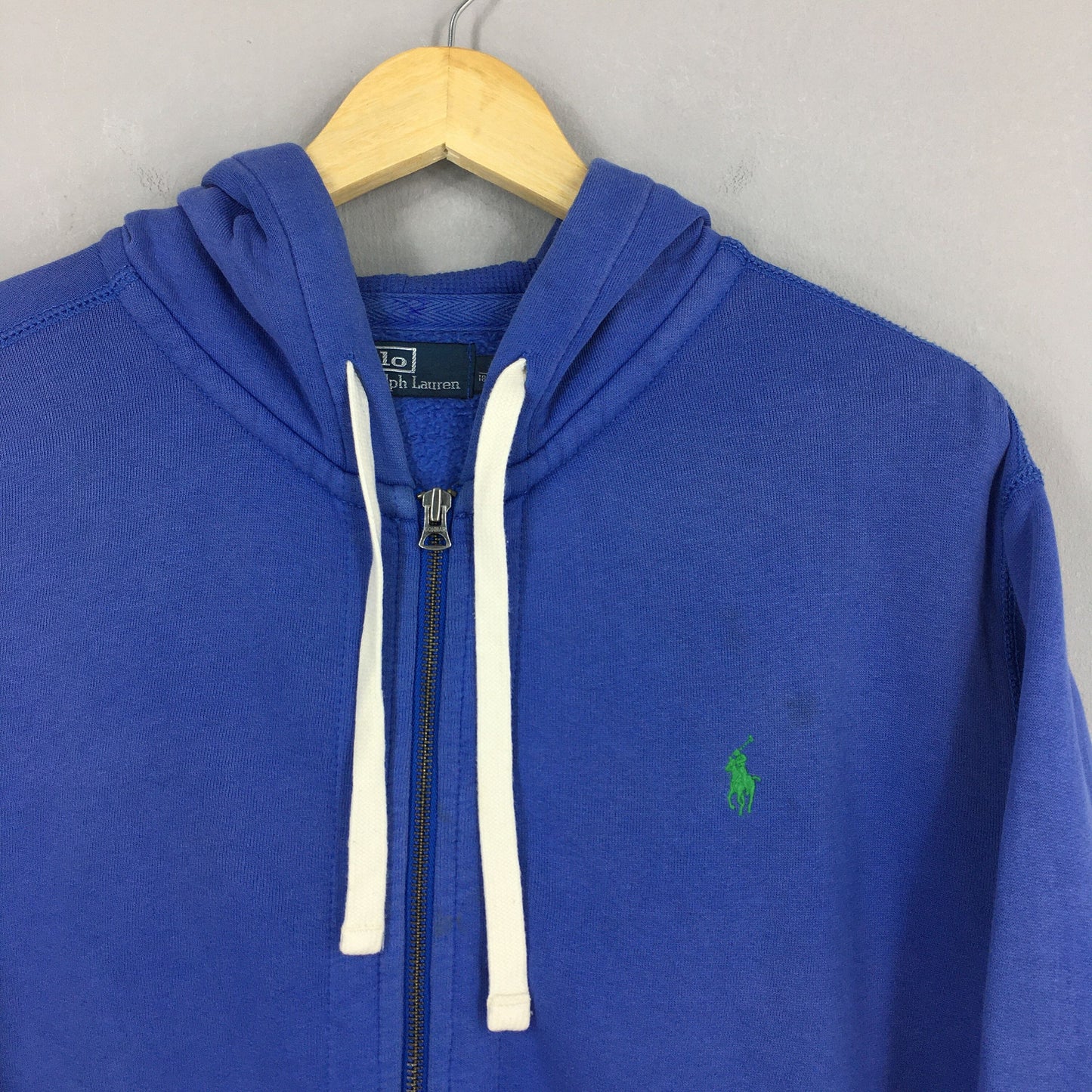 Polo Ralph Lauren Polo Pony Blue Hoodie Large