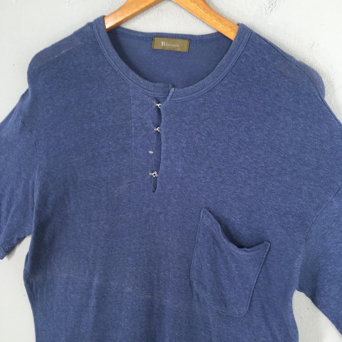 Yohji Yamamoto Blue Tshirt Medium
