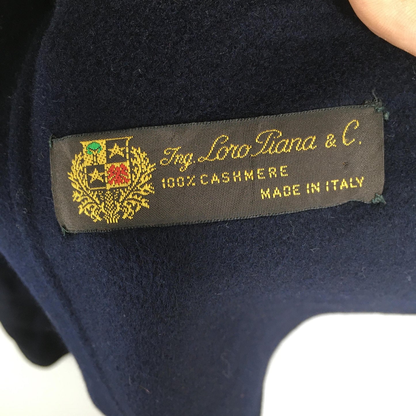 Fiat Pret A Porter Loro Piana Blue Jacket Large