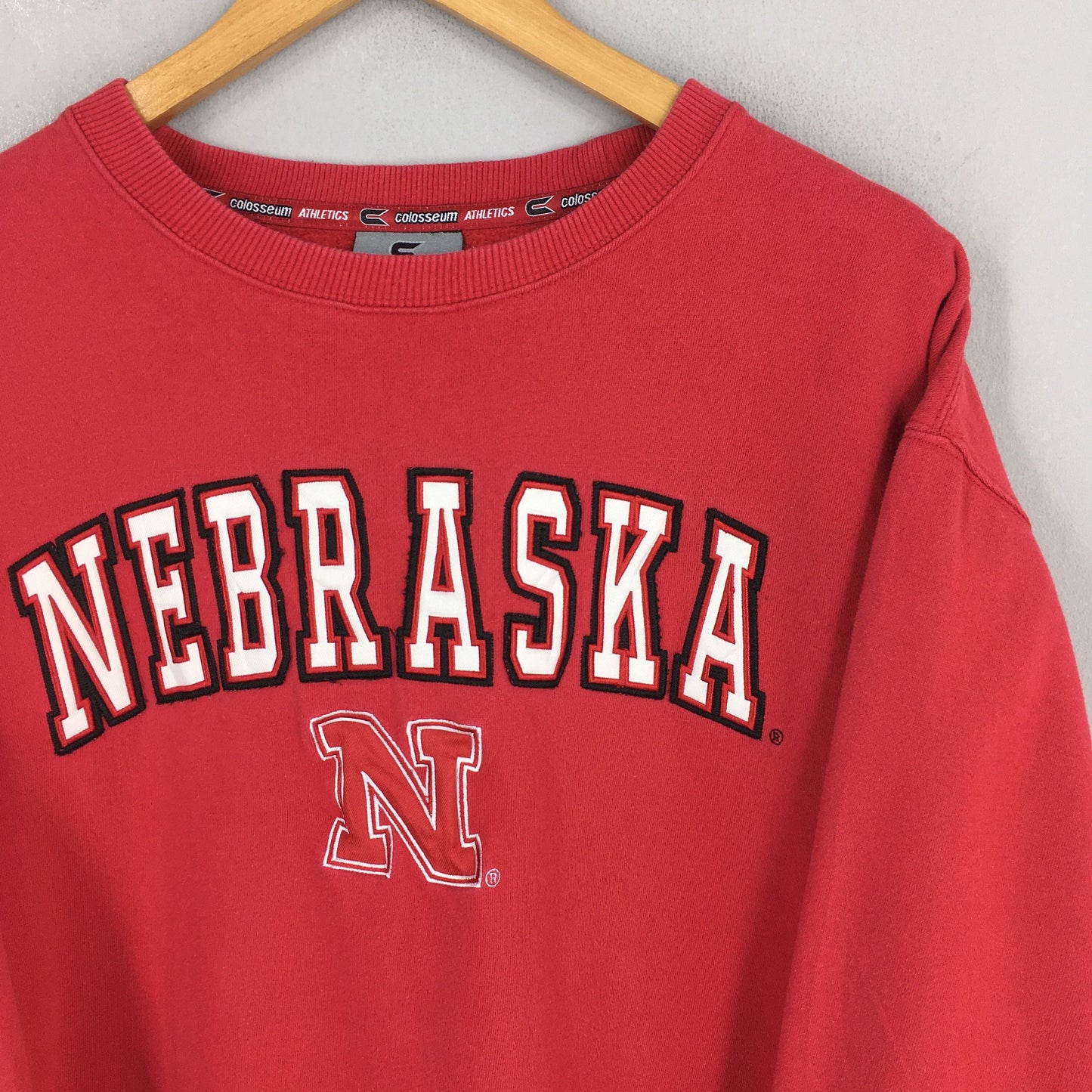 Nebraska State Red Sweatshirts XLarge