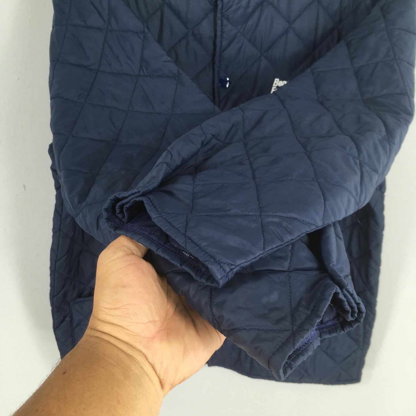 UCB Benetton Formula One Embroidery Blue Jacket Medium