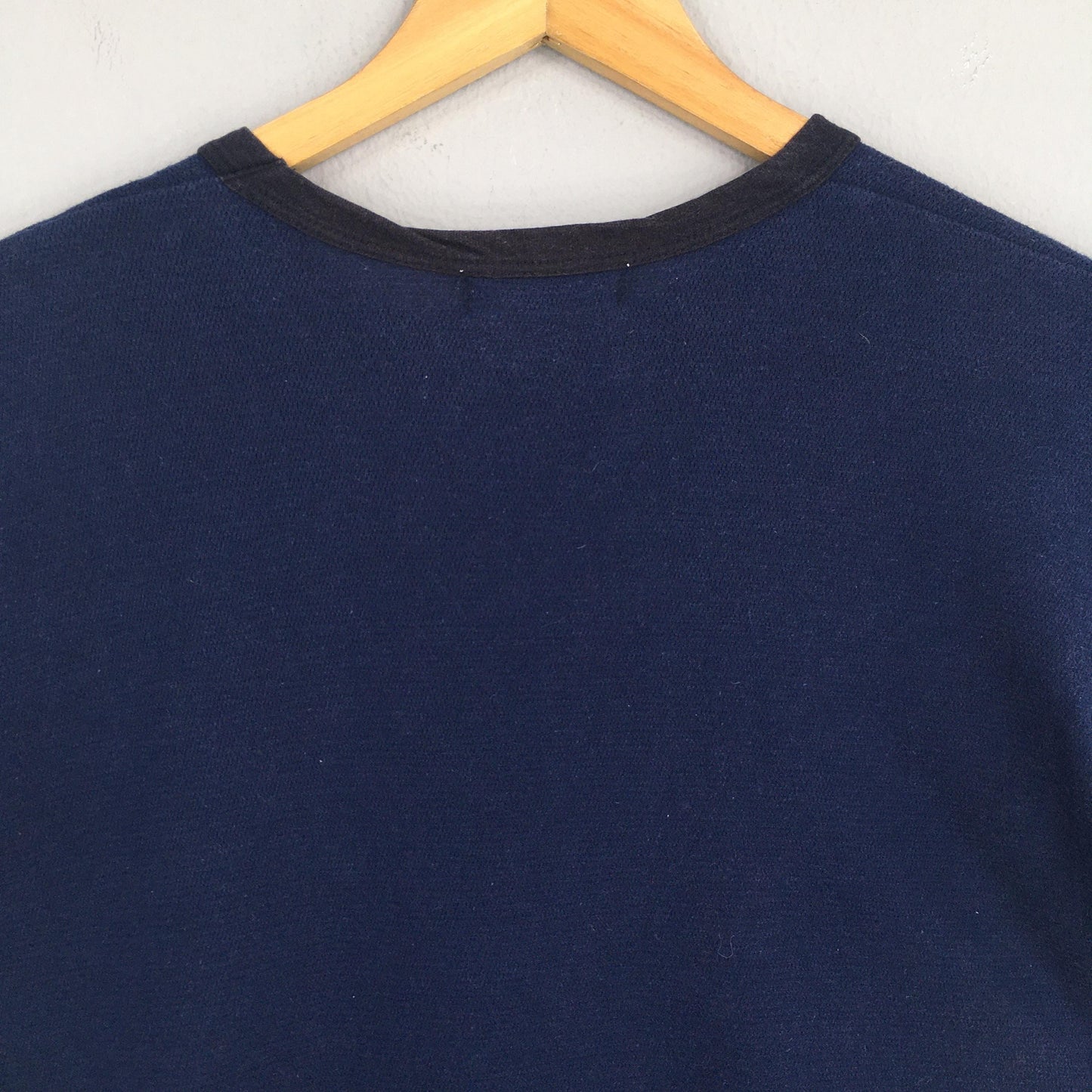 Comme Des Garcons Plain Blue Tshirt Medium