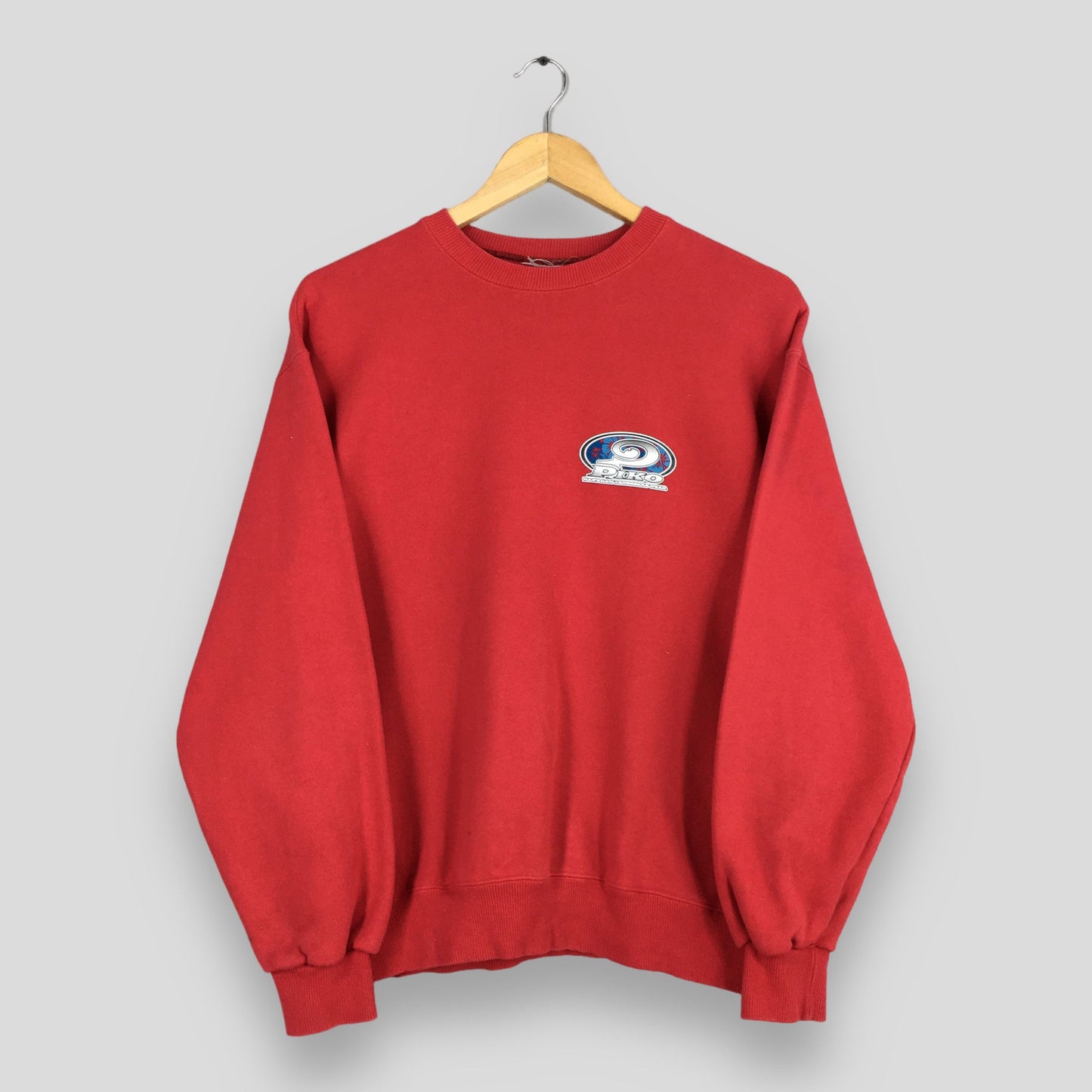 Piko Surf Red Sweatshirt Medium