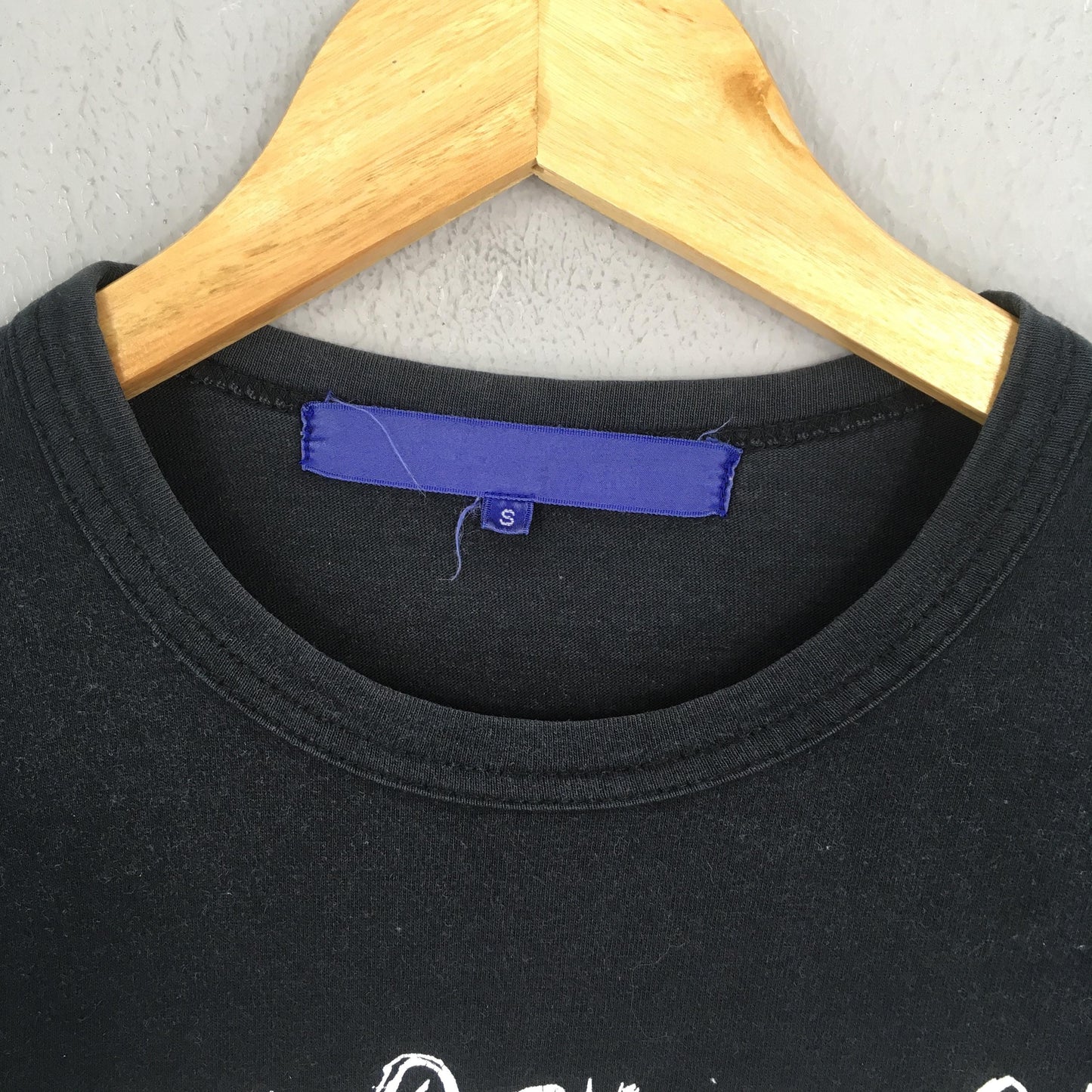 AD2004 Comme Des Garcons Zen Guerrilla Black Tshirt Small