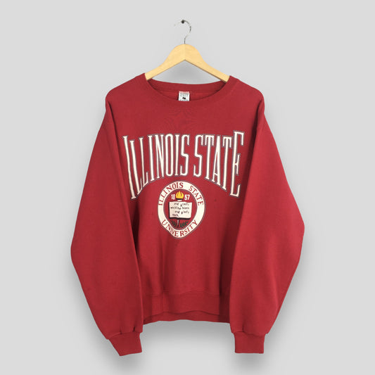 Illinois State University Red Sweatshirt Large