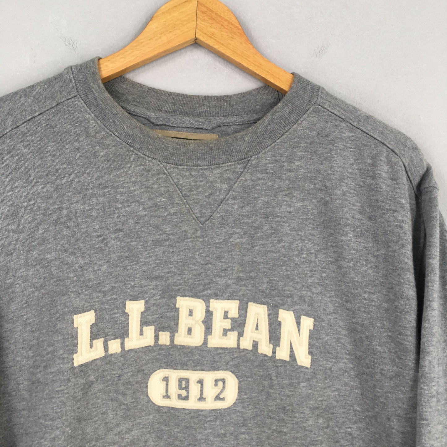 LL Bean Gray Sweatshirt Medium