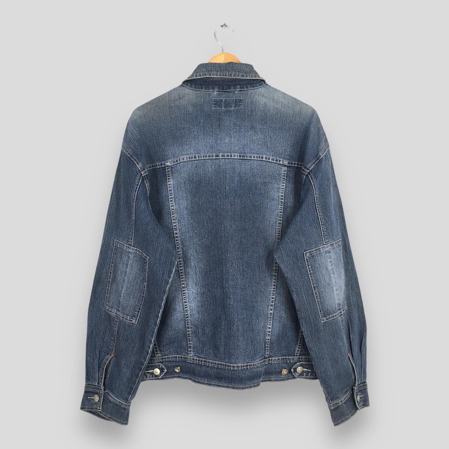 Olimeos Jeans Trucker Denim Jacket Xlarge