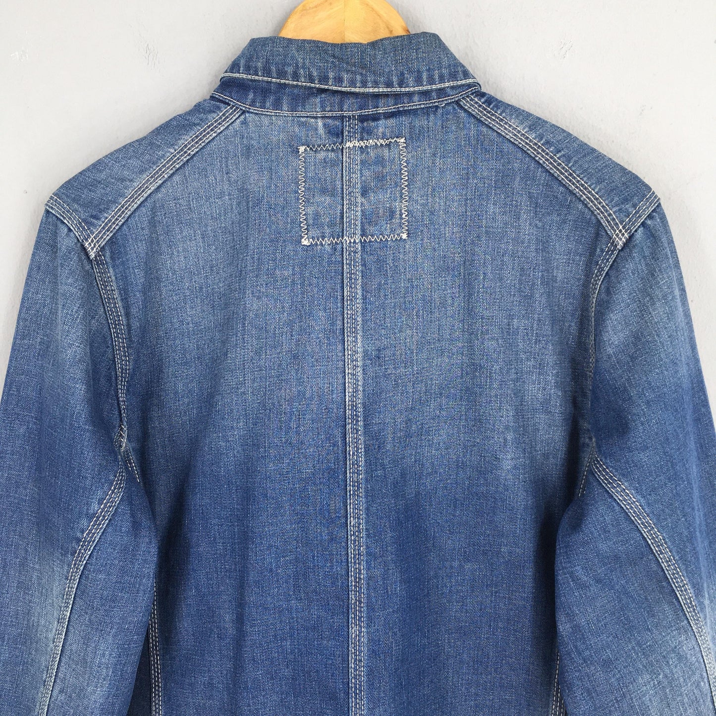 Okayama Japan Denim Chore Workers Jacket Medium