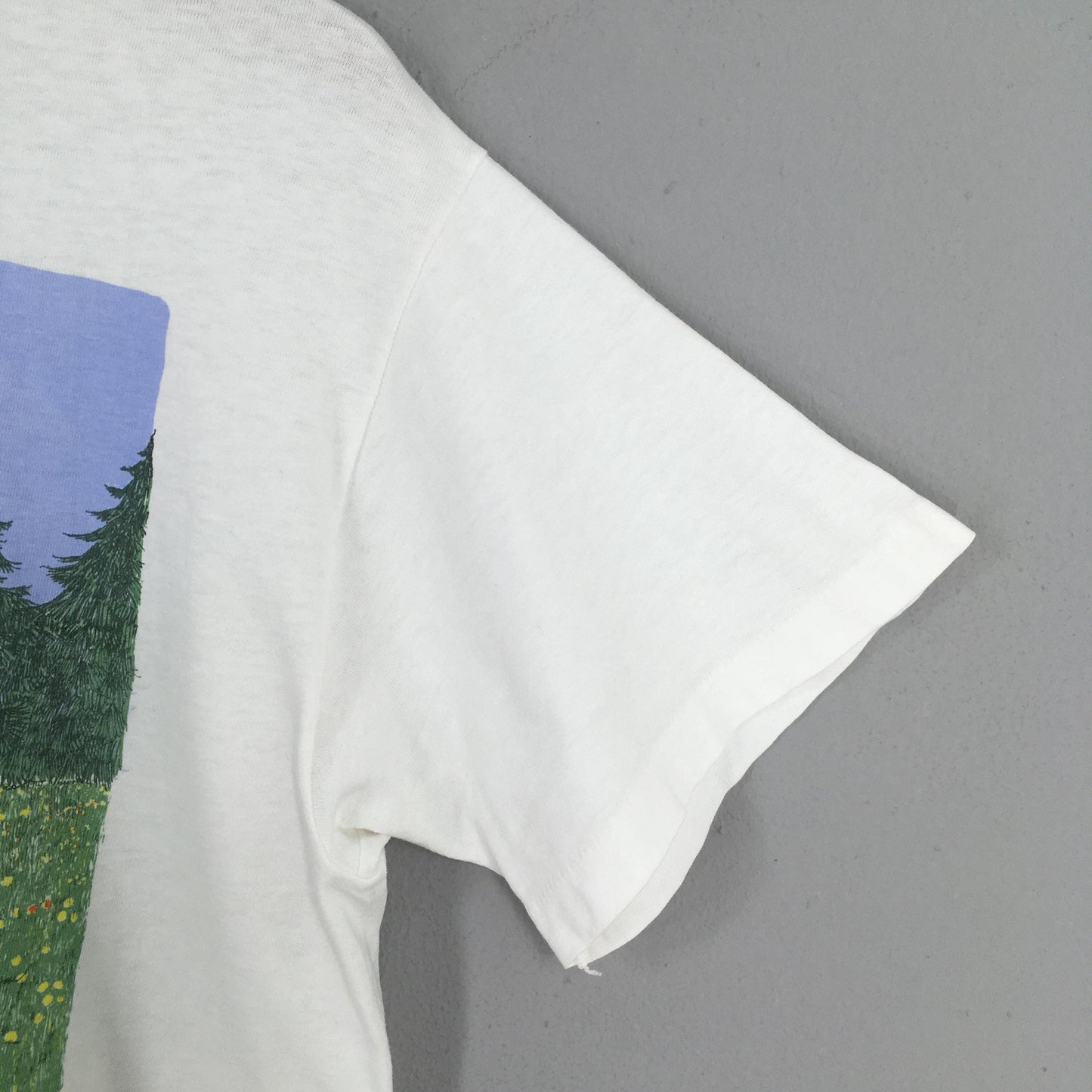 LL Bean Outdoor White Tshirt Medium