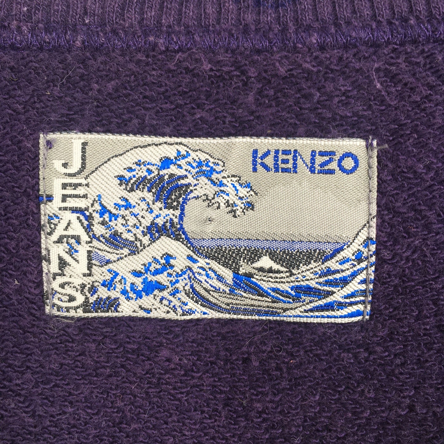 Kenzo Jeans Purple Sweatshirt Large