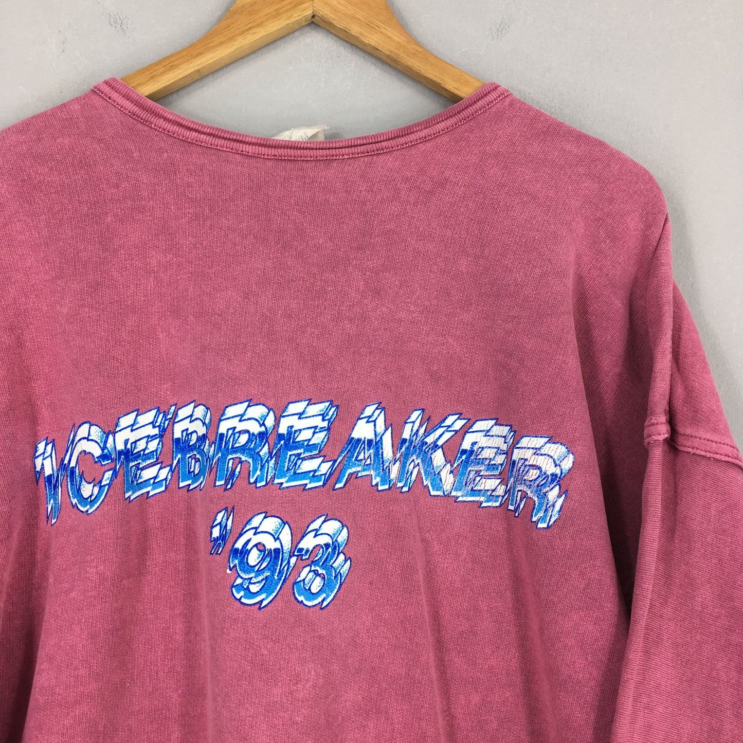 Icebreaker Clothing Red Sweatshirt Medium