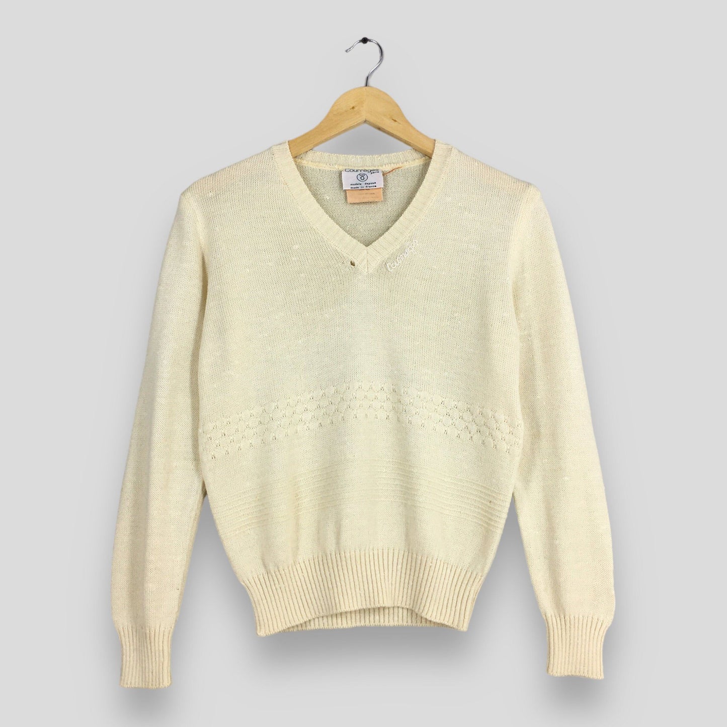 Courreges Paris Wool Sweater XSmall