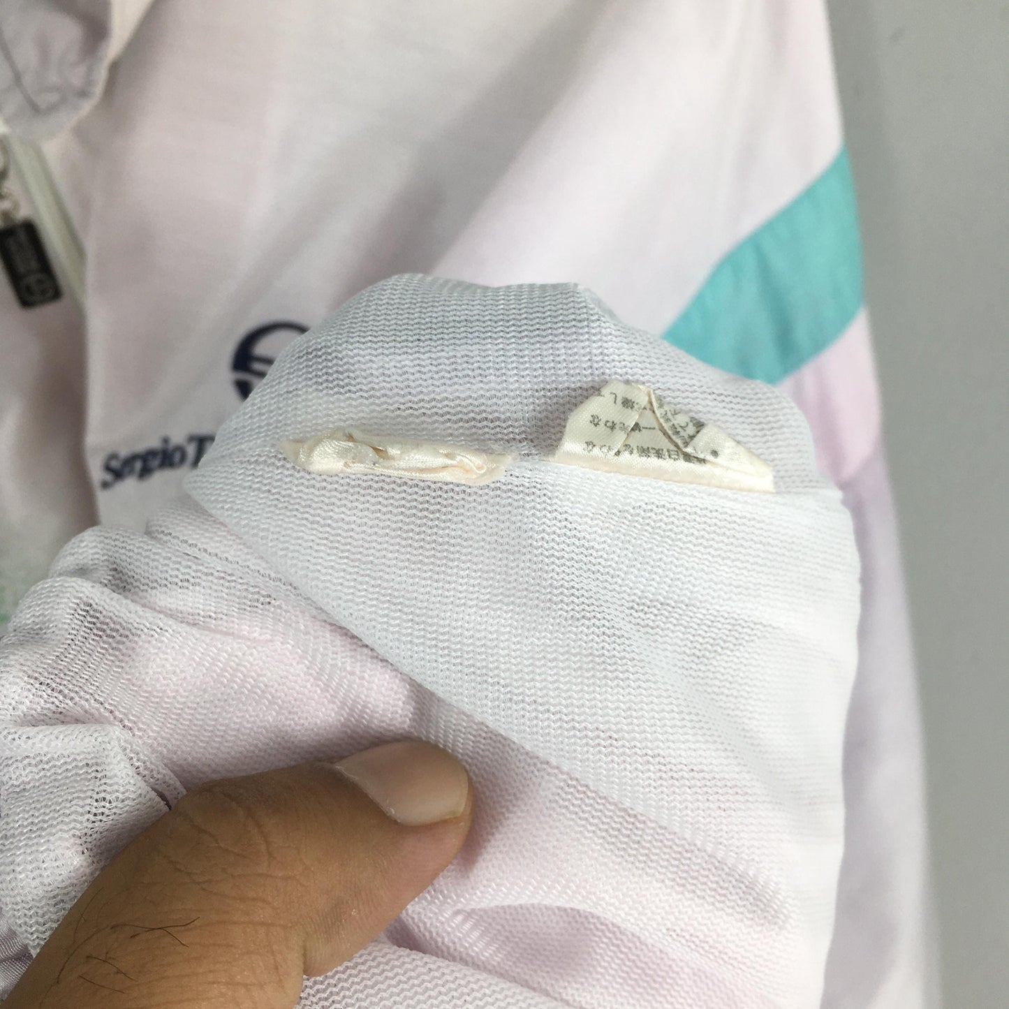 Sergio Tacchini Windbreaker Multicolor Jacket Medium