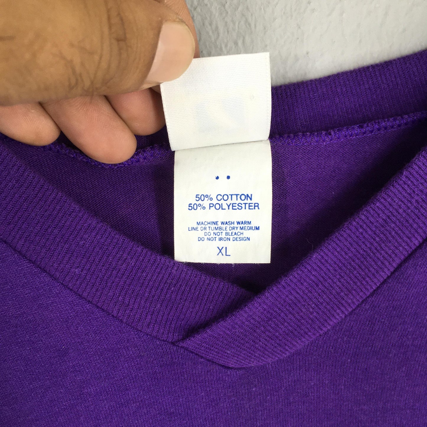 90s Los Angeles Lakers NBA Purple T shirt XLarge