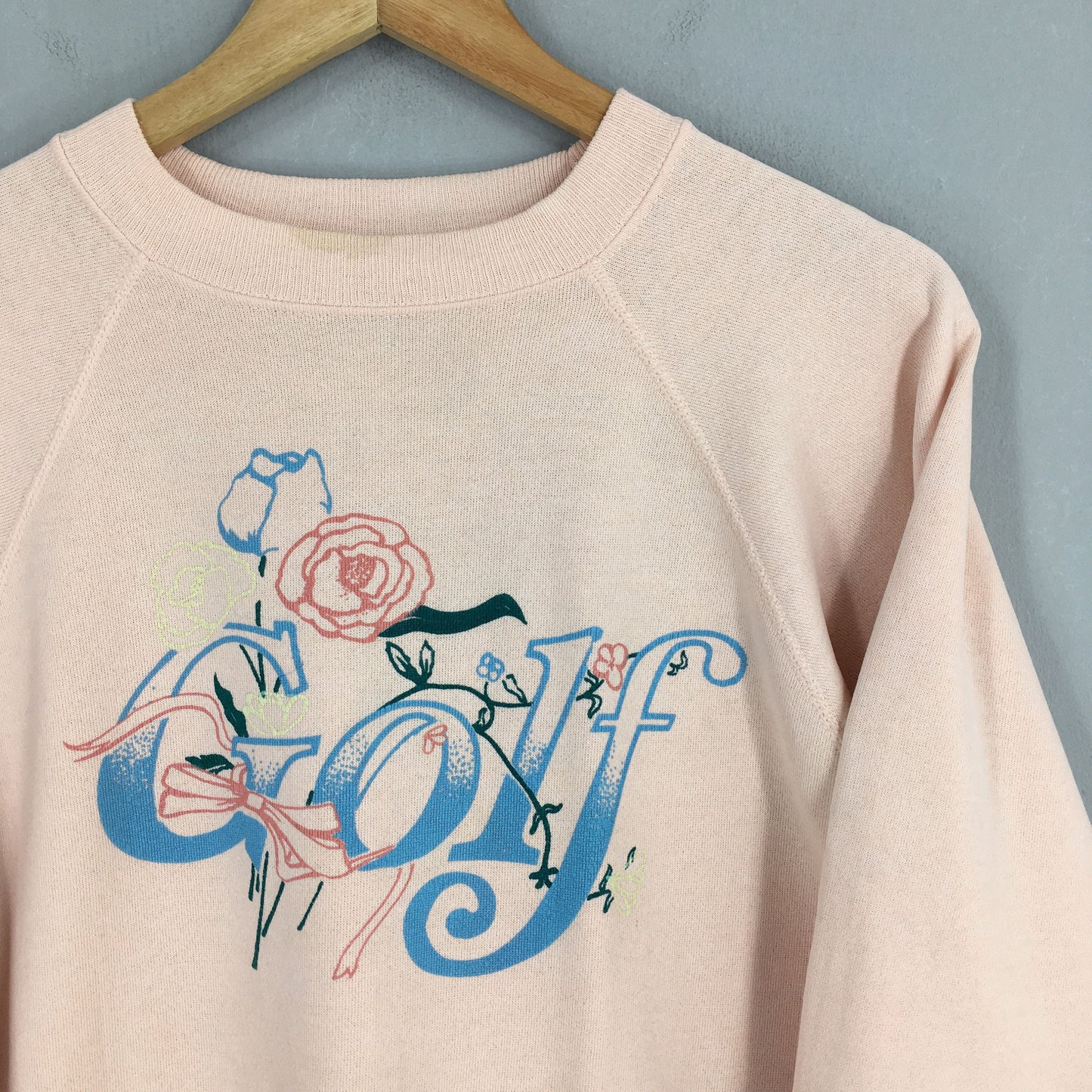 Playing Golf Women Sweatshirt XLarge