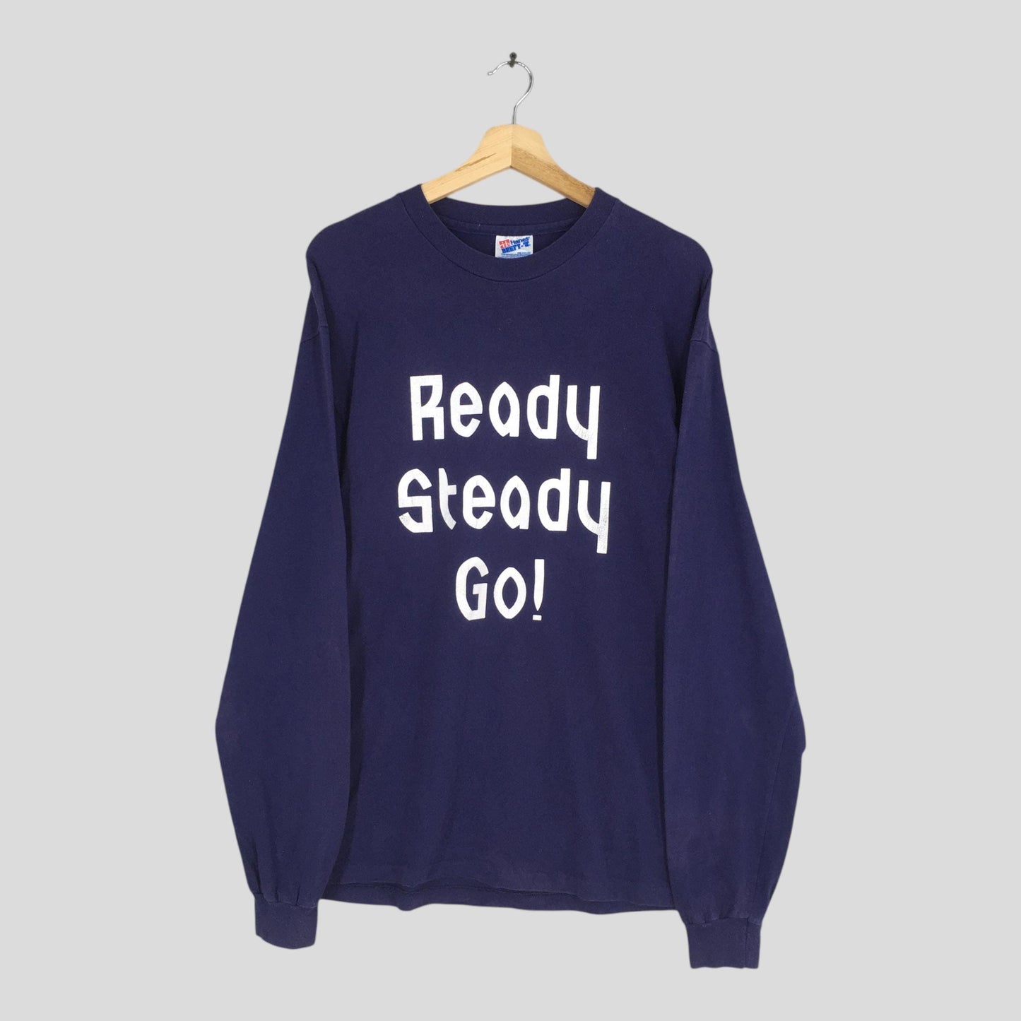 Ready Steady Go Long Sleeve T shirt Large