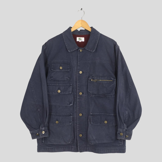 Lacoste Denim Workers Jacket Large