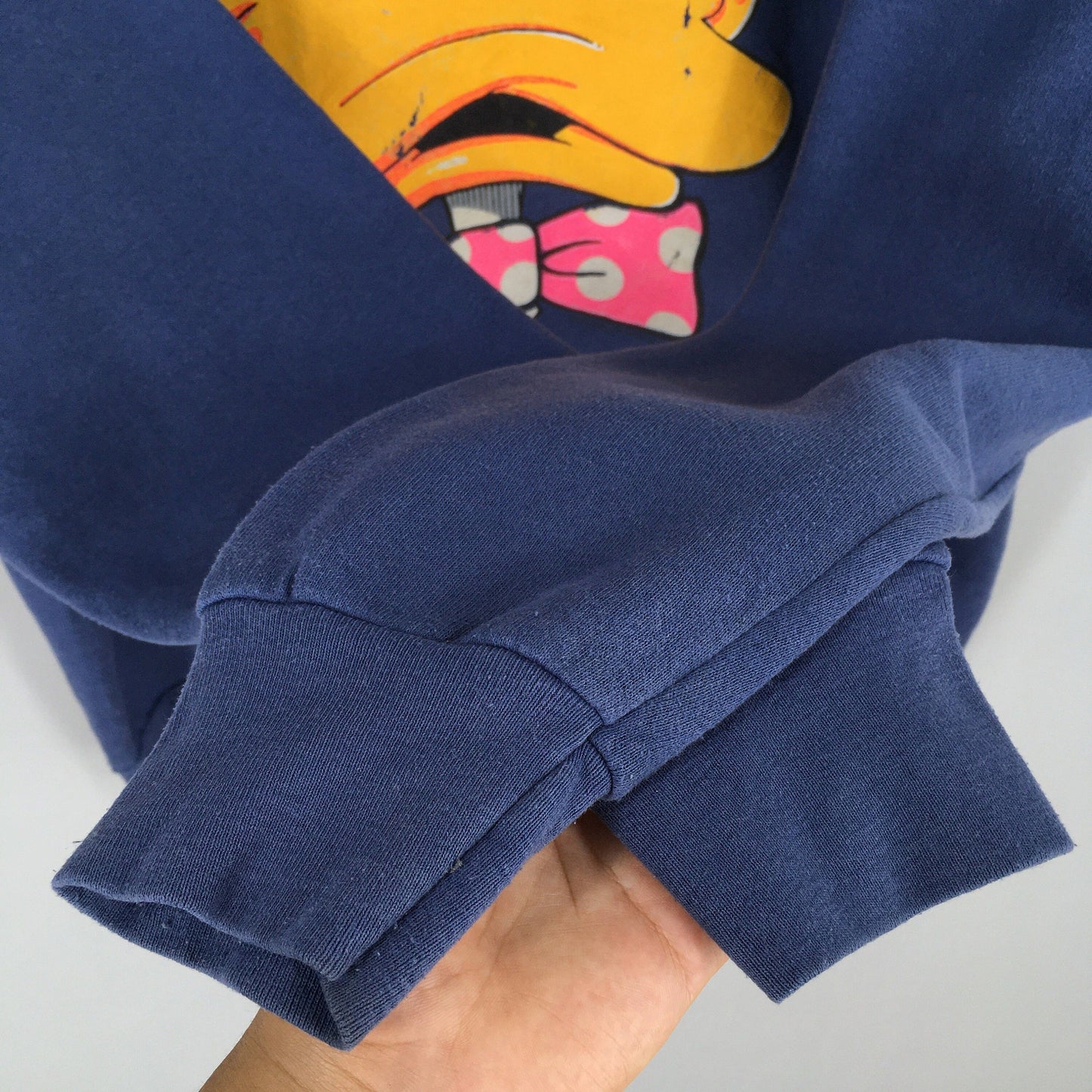 Donald Duck Disney Blue Sweatshirt XLarge