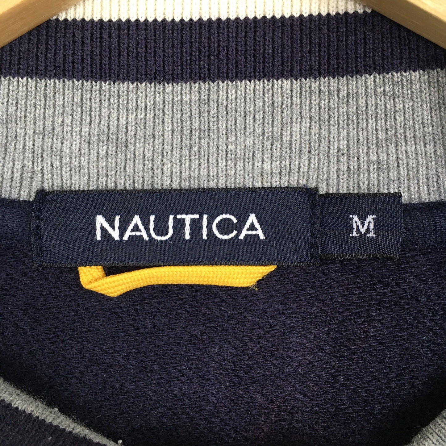 Nautica Blue Sweatshirt Nautica Sailing Gear Pullover M