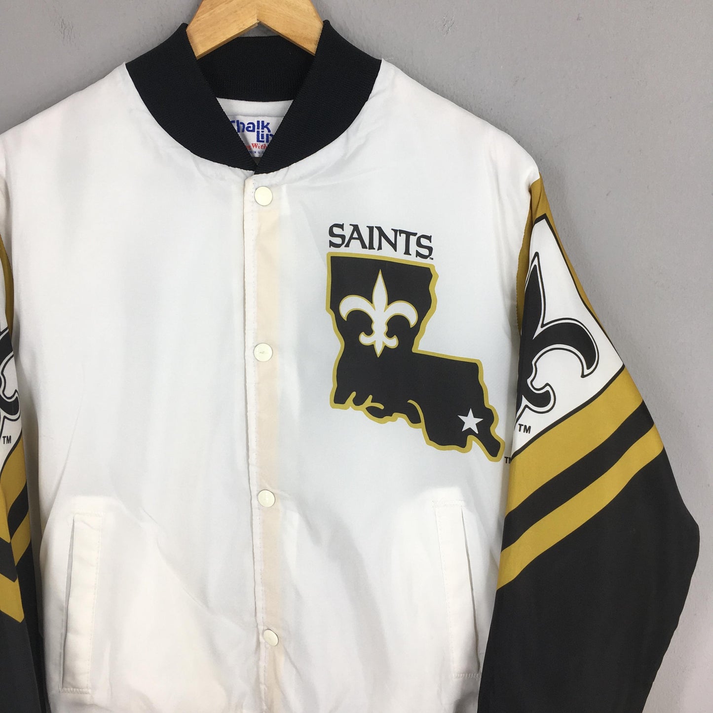 New Orleans Saints NFL Football Fanimation Jacket Medium