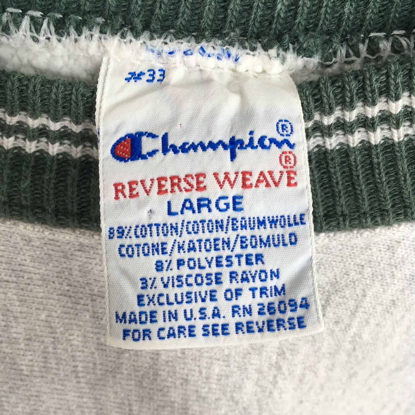 Champion Reverse Weave Sweatshirt Large