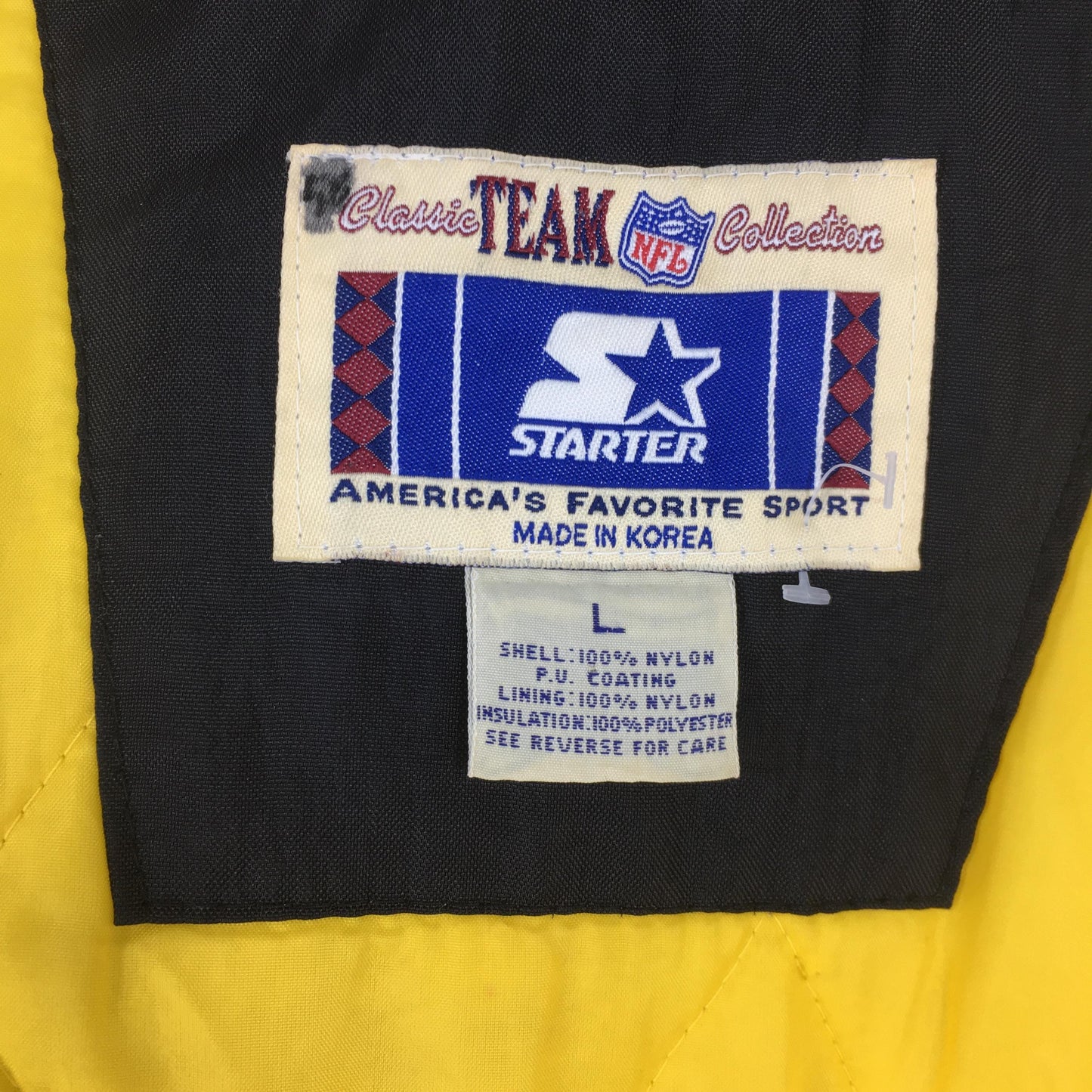Pittsburgh Steelers NFL Football Jacket Large