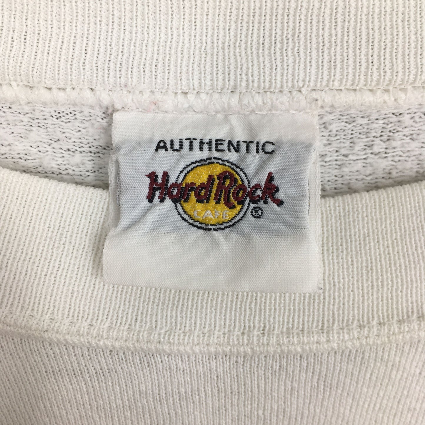 Hard Rock Cafe Las Vegas White Sweatshirt Medium