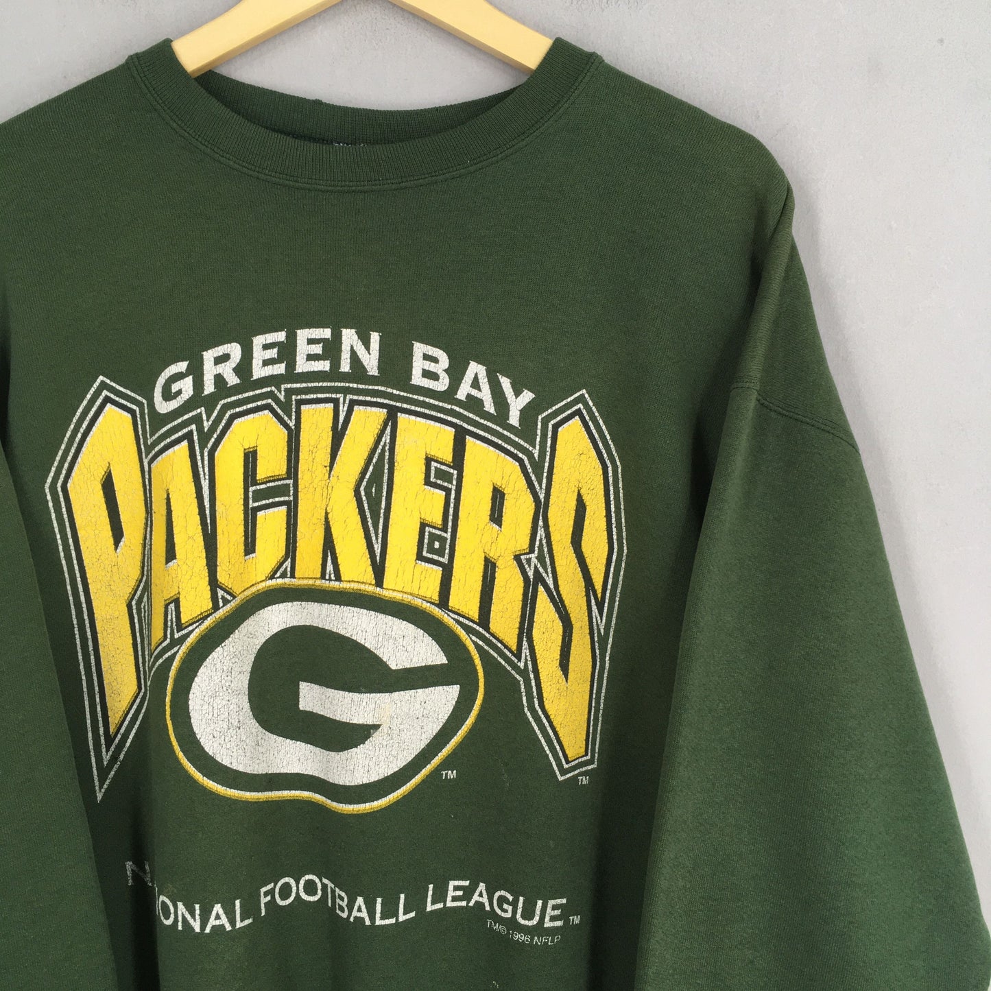 Green Bay Packers Football NFL Sweatshirt XLarge