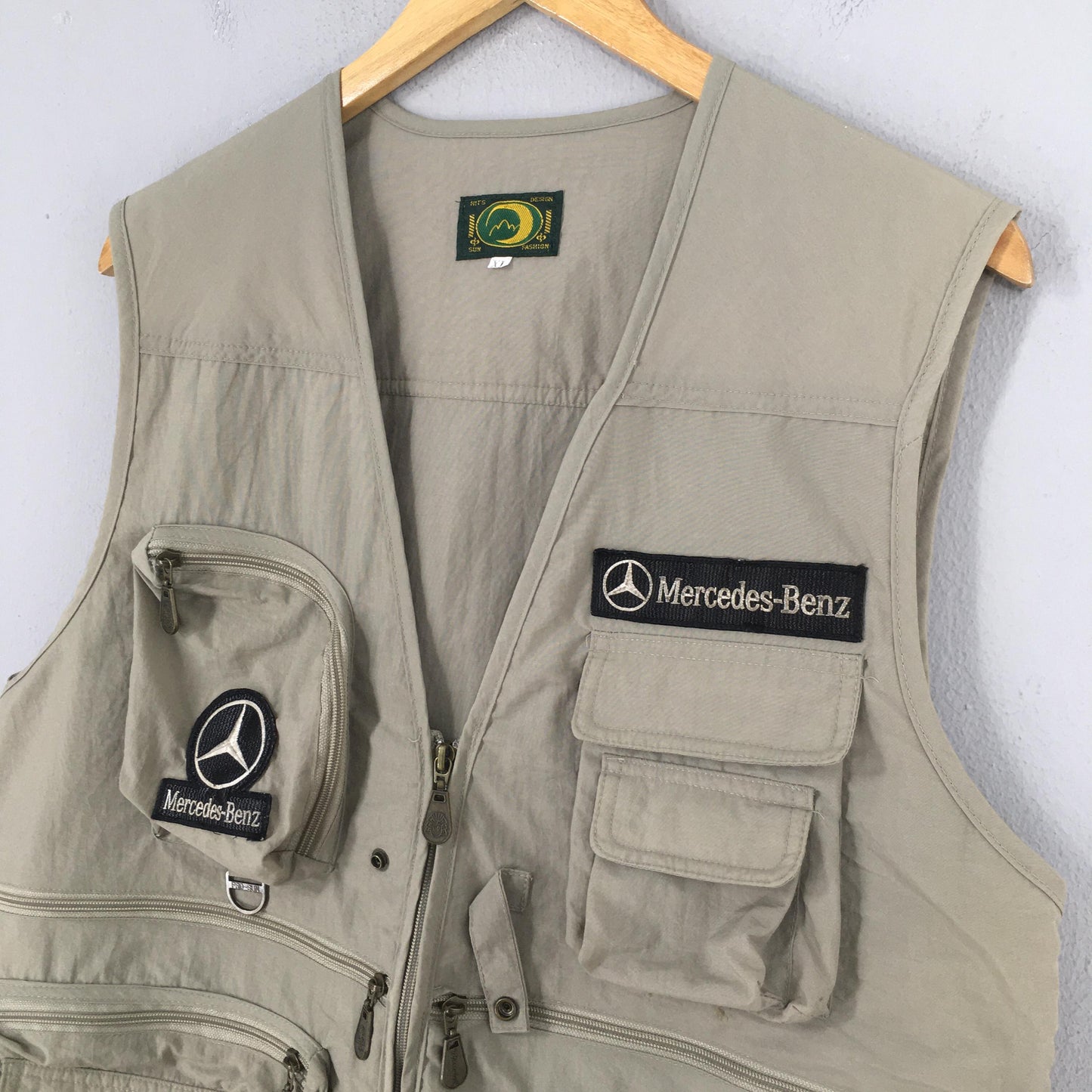 Mercedes Benz Racing Car Vest Jacket XLarge
