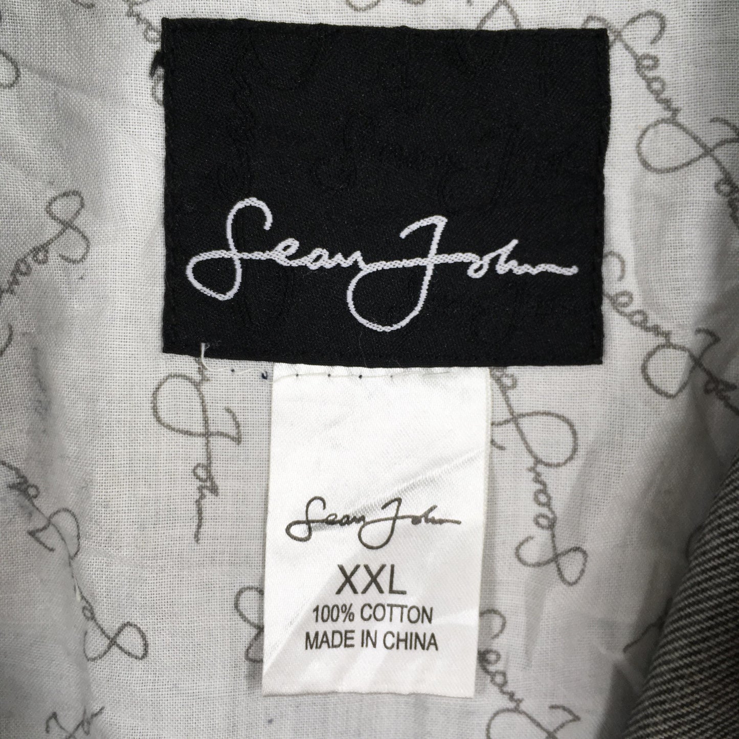 Sean John Gray Jeans Jacket 2XLarge