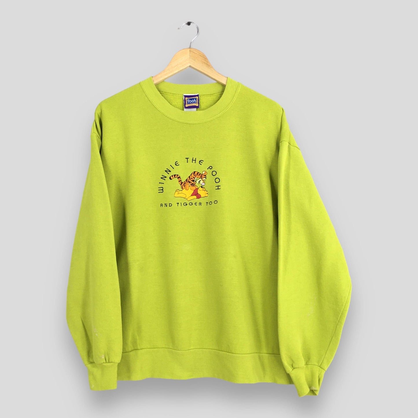 Winnie The Pooh And Tigger Sweatshirt Large