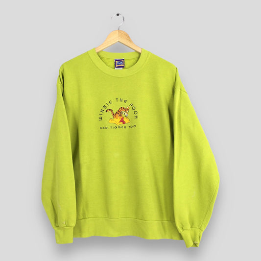 Winnie The Pooh And Tigger Sweatshirt Large