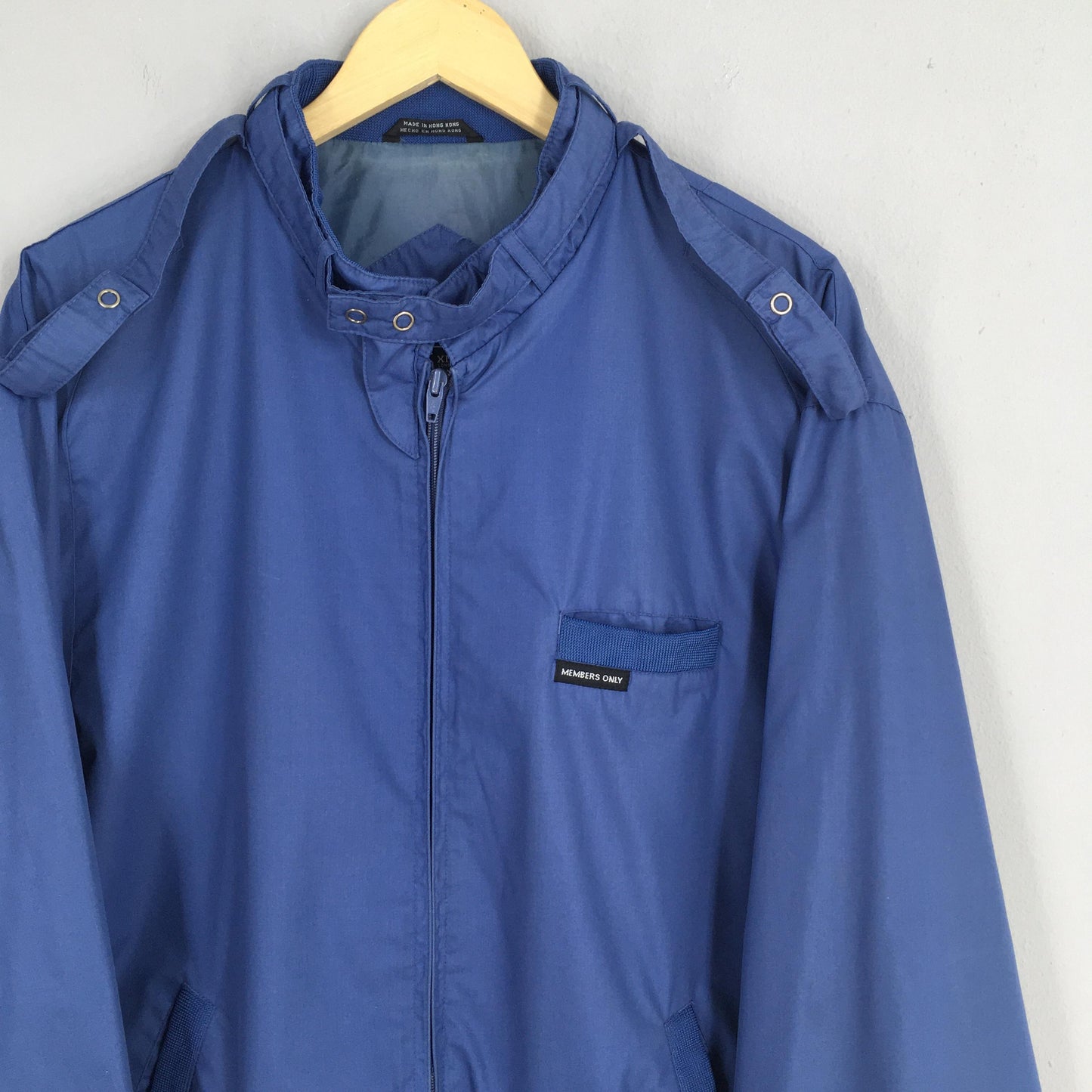 Members Only Harrington Blue Jacket XLarge