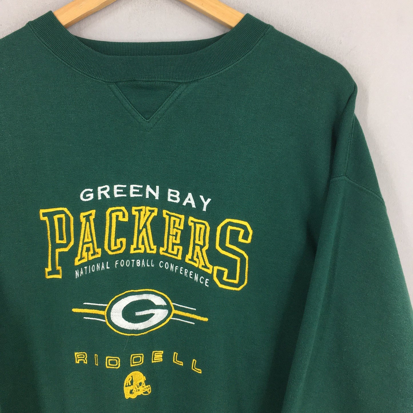 Green Bay Packers Football NFL Sweatshirt Large