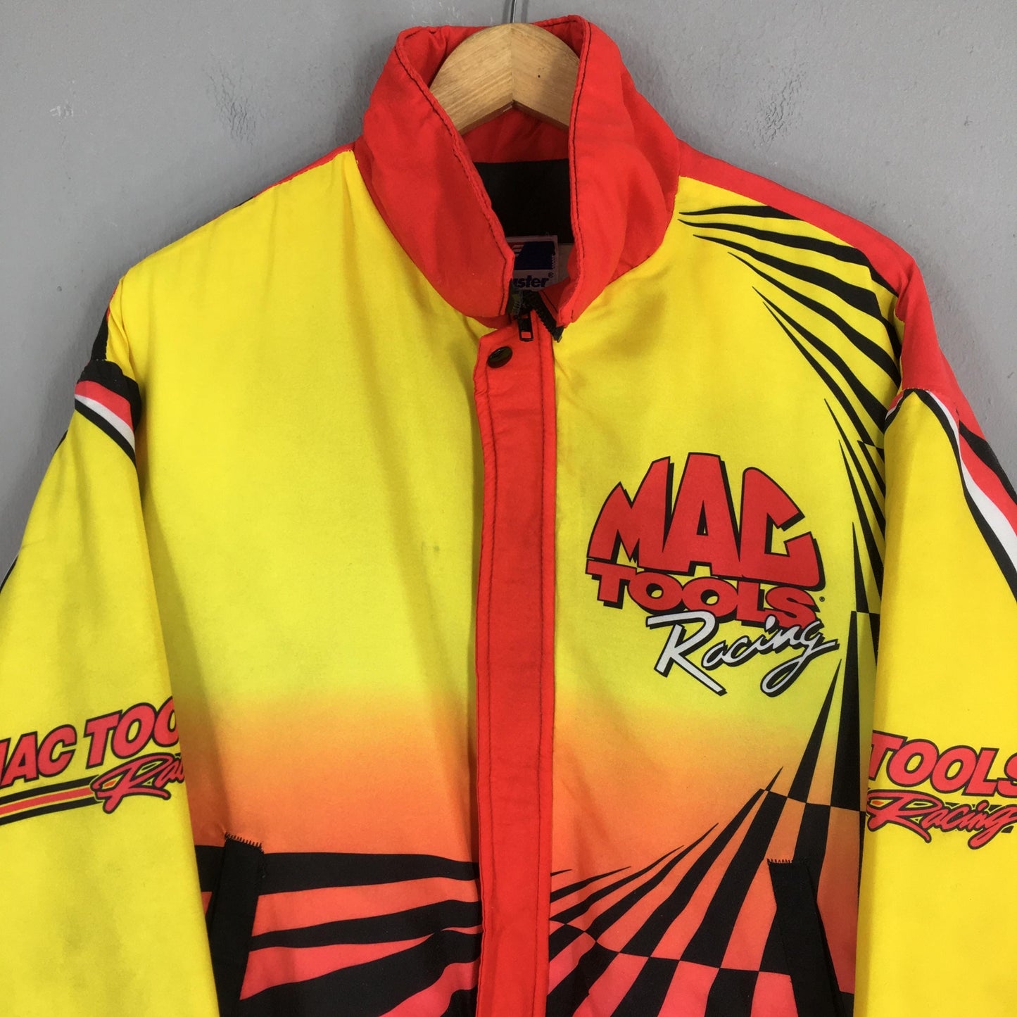 Swingster Mac Tools Nascar Racing Team Multicolor Jacket Medium