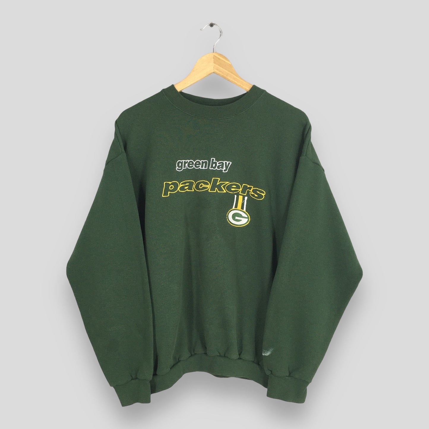 Green Bay Packers Football NFL Sweatshirt Large