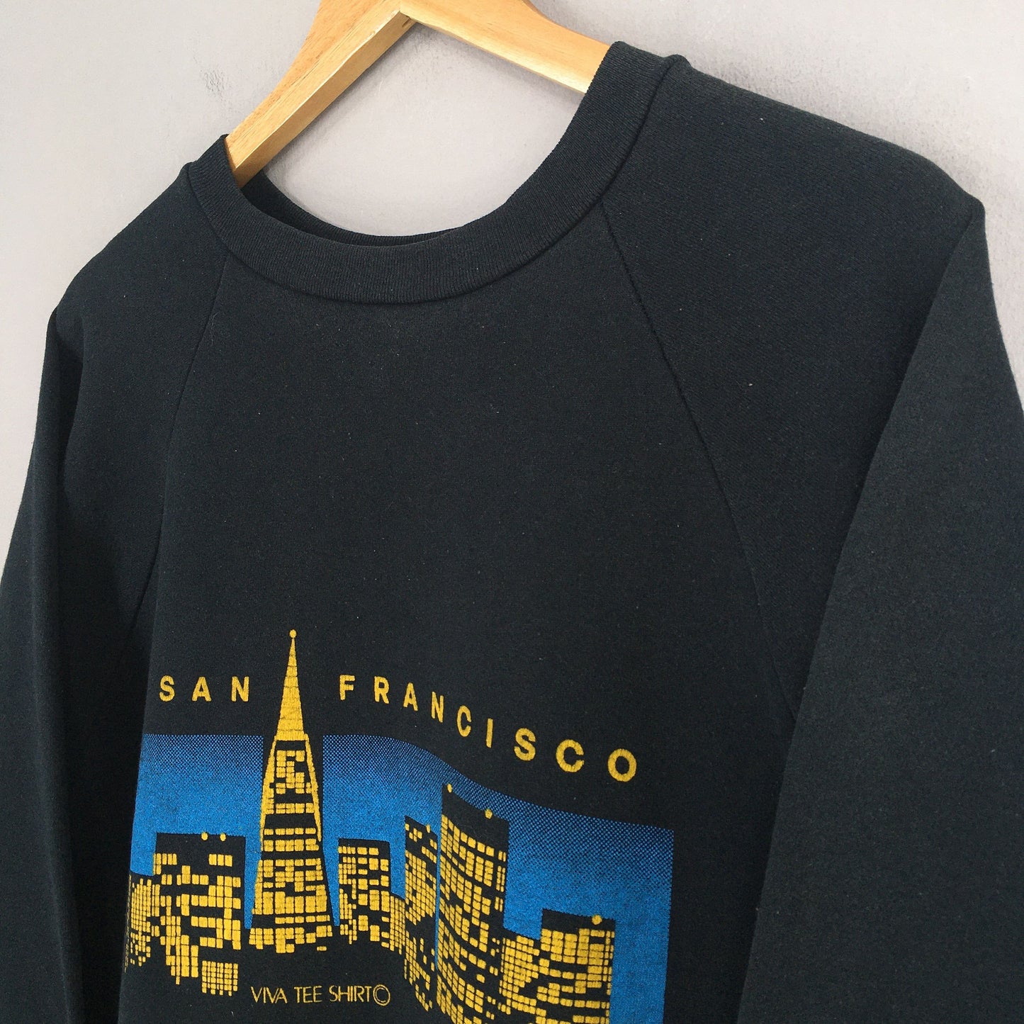 San Francisco California Black Sweatshirt L