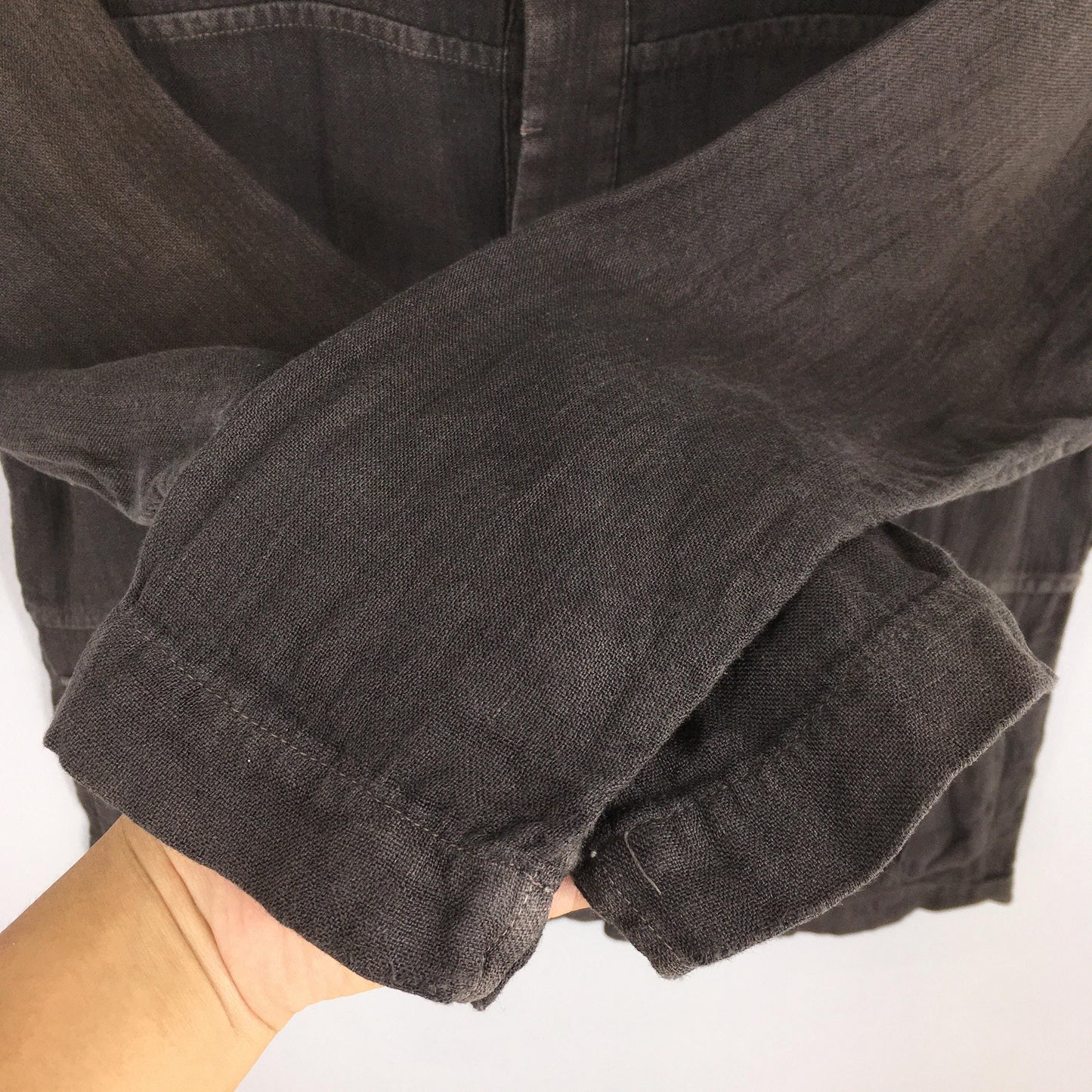 Issey Miyake Plantation Linen Buttondown Medium