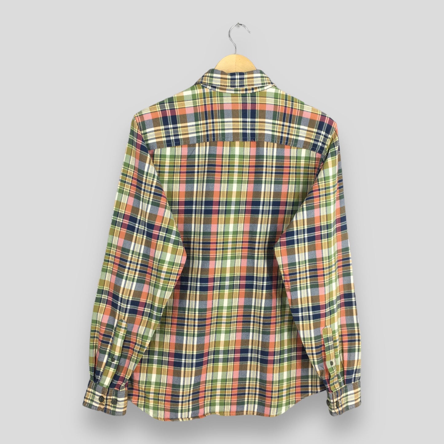 LL Bean Flannel Checkered Shirt Medium