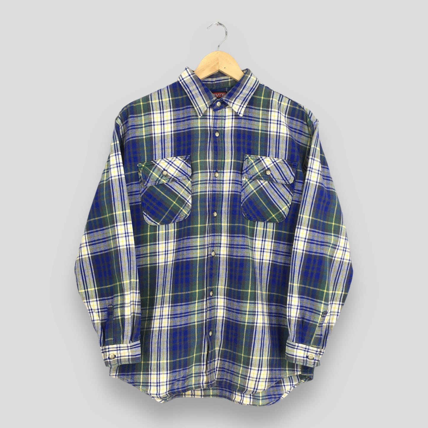 Levis Checkered Multicolor Flannel Shirt Medium