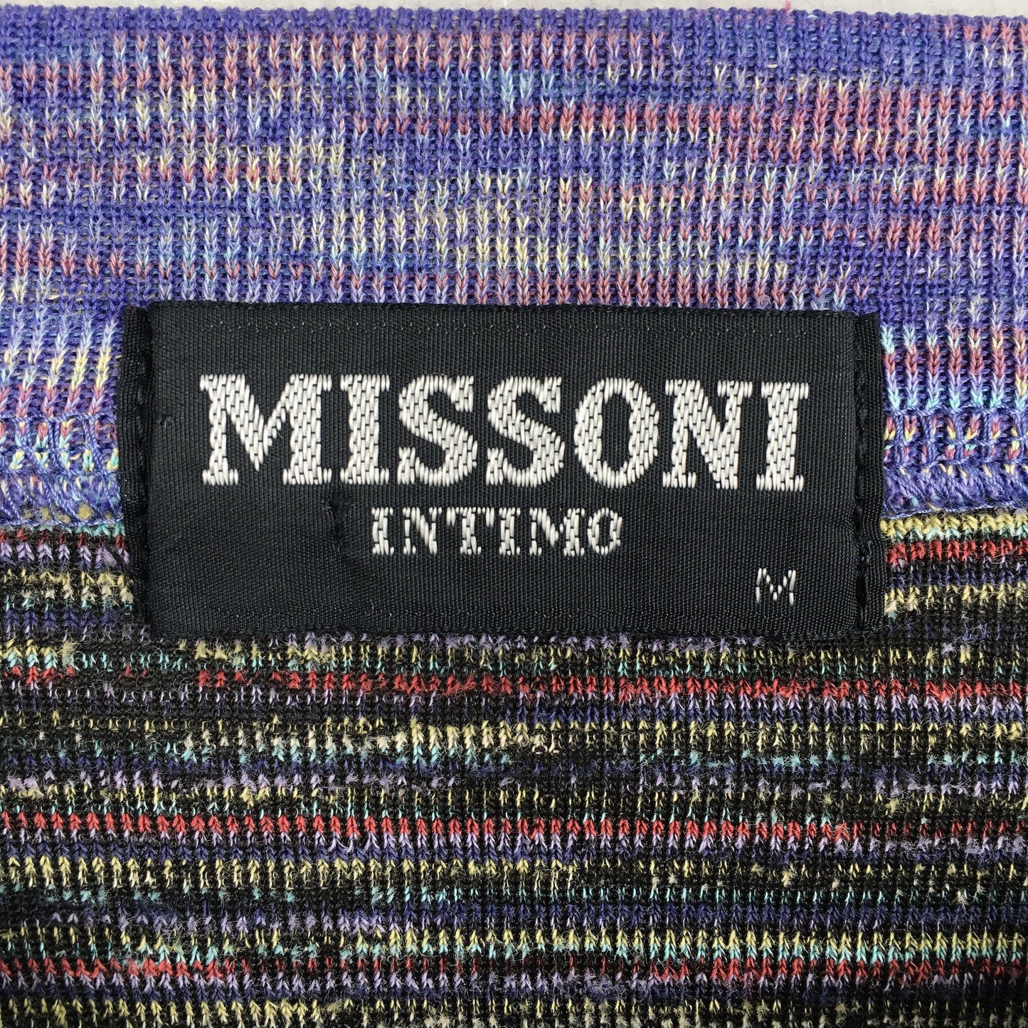 Missoni Intimo Stripes Multicolor Sweatshirt Medium