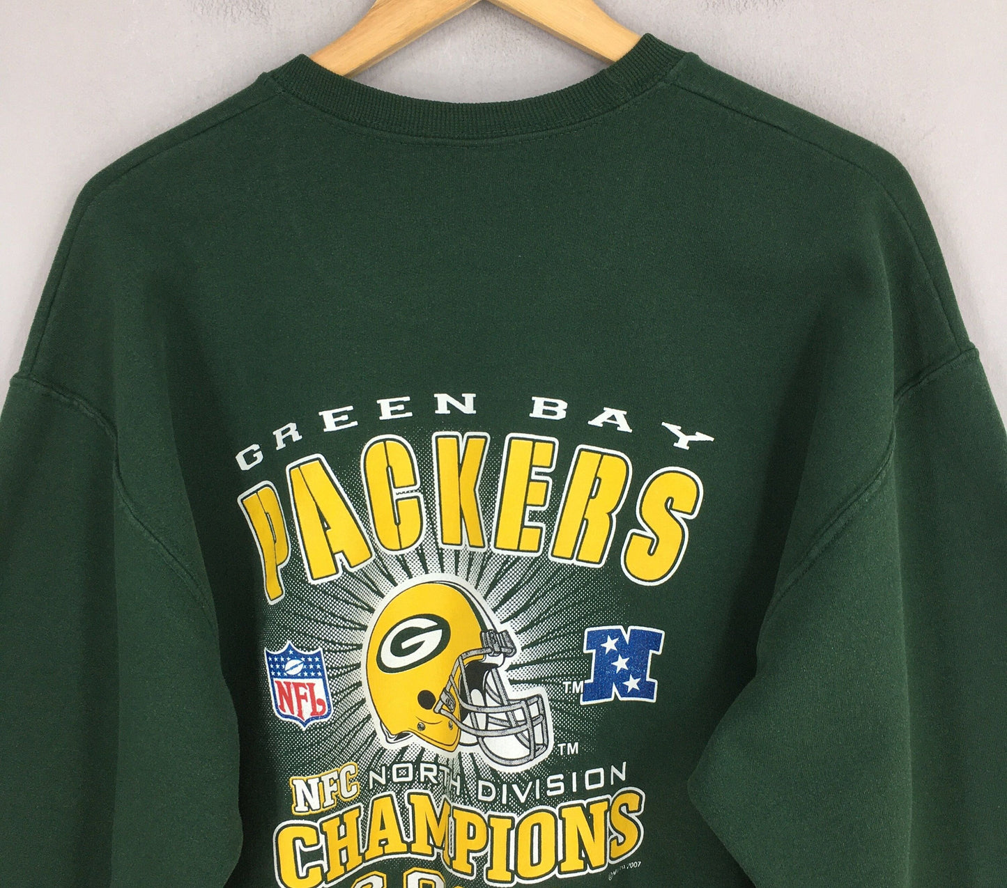 Green Bay Packers Football NFC Sweatshirt Large