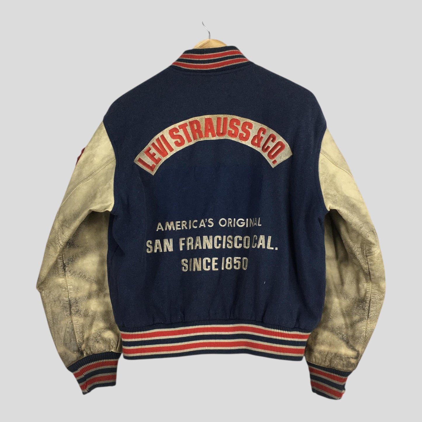 Levi's Strauss Varsity Button Jacket Medium