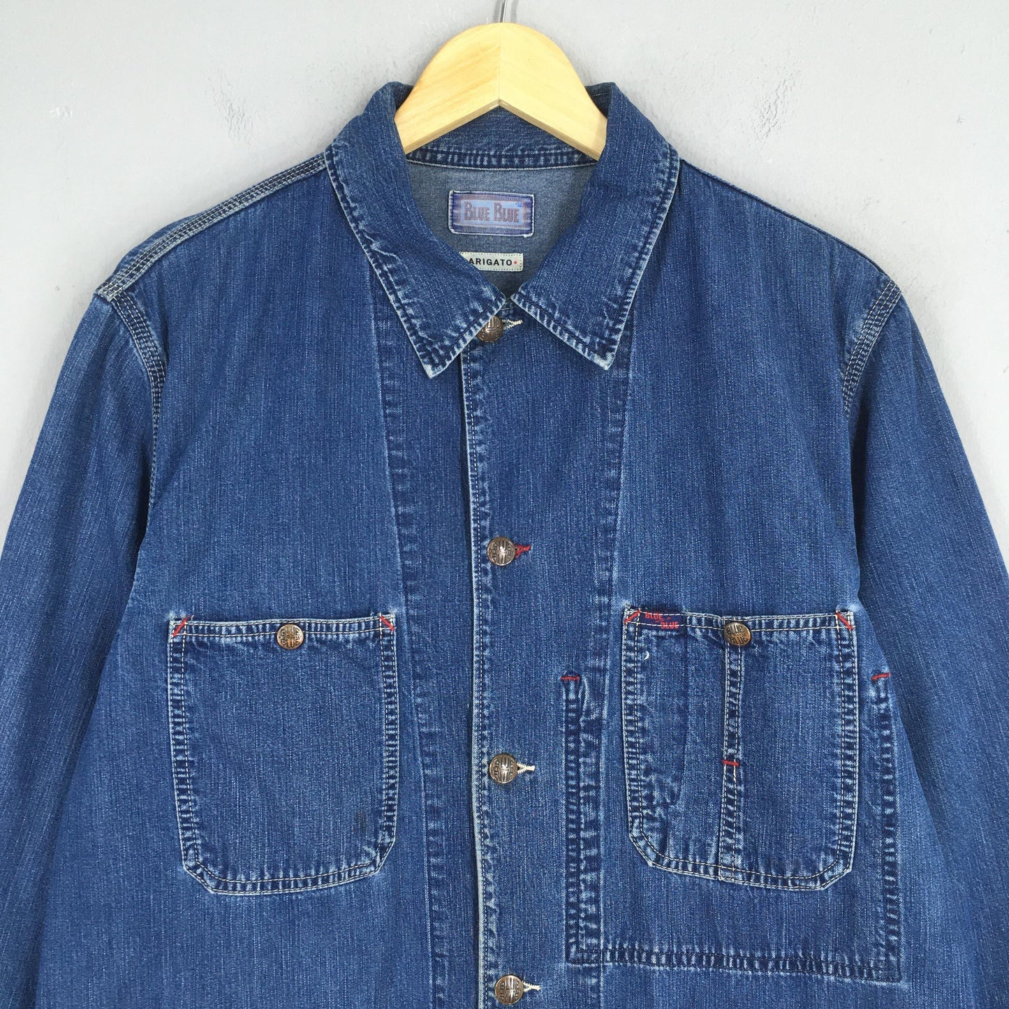 Blue Blue Arigato Japan Denim Jacket Large