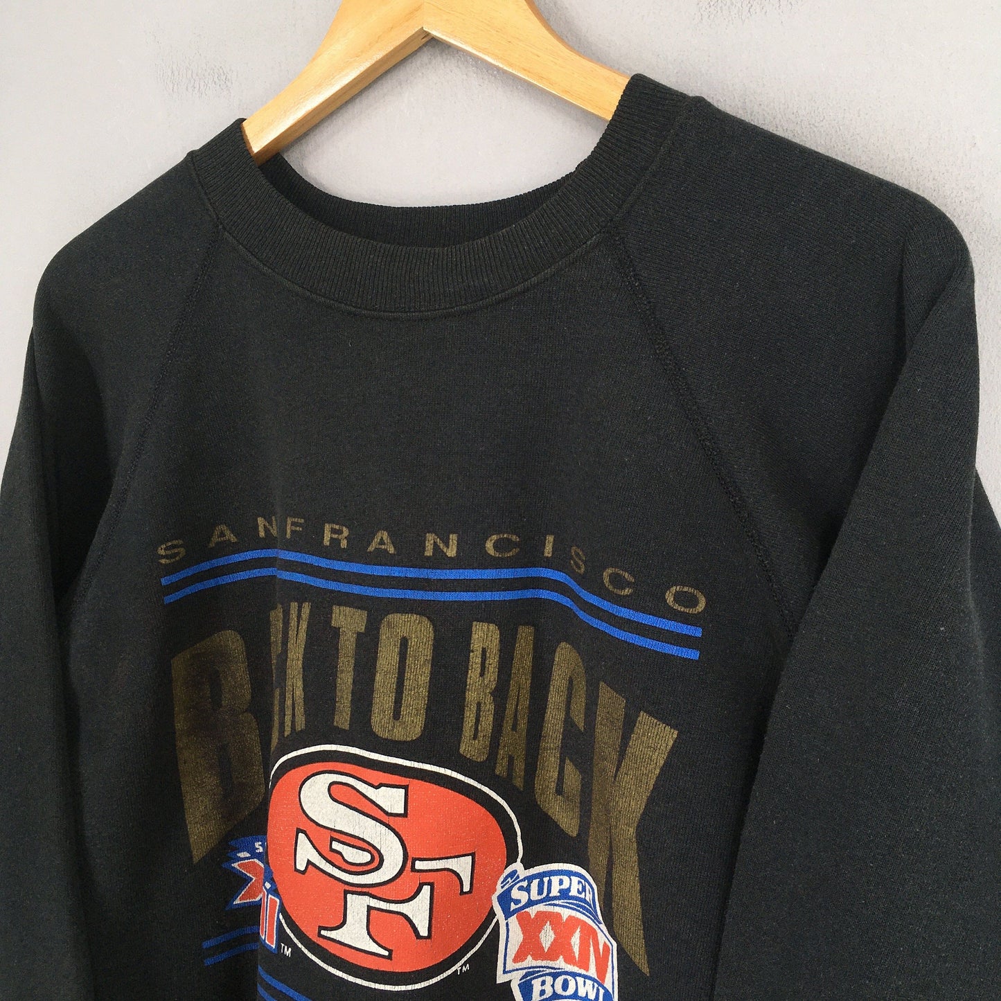 San Francisco 49ers Rugby NFL Sweatshirt Medium