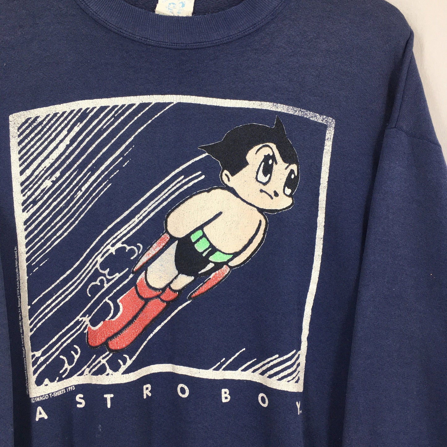 Astro Boy Mighty Atom Robot Japanese Sweatshirt L