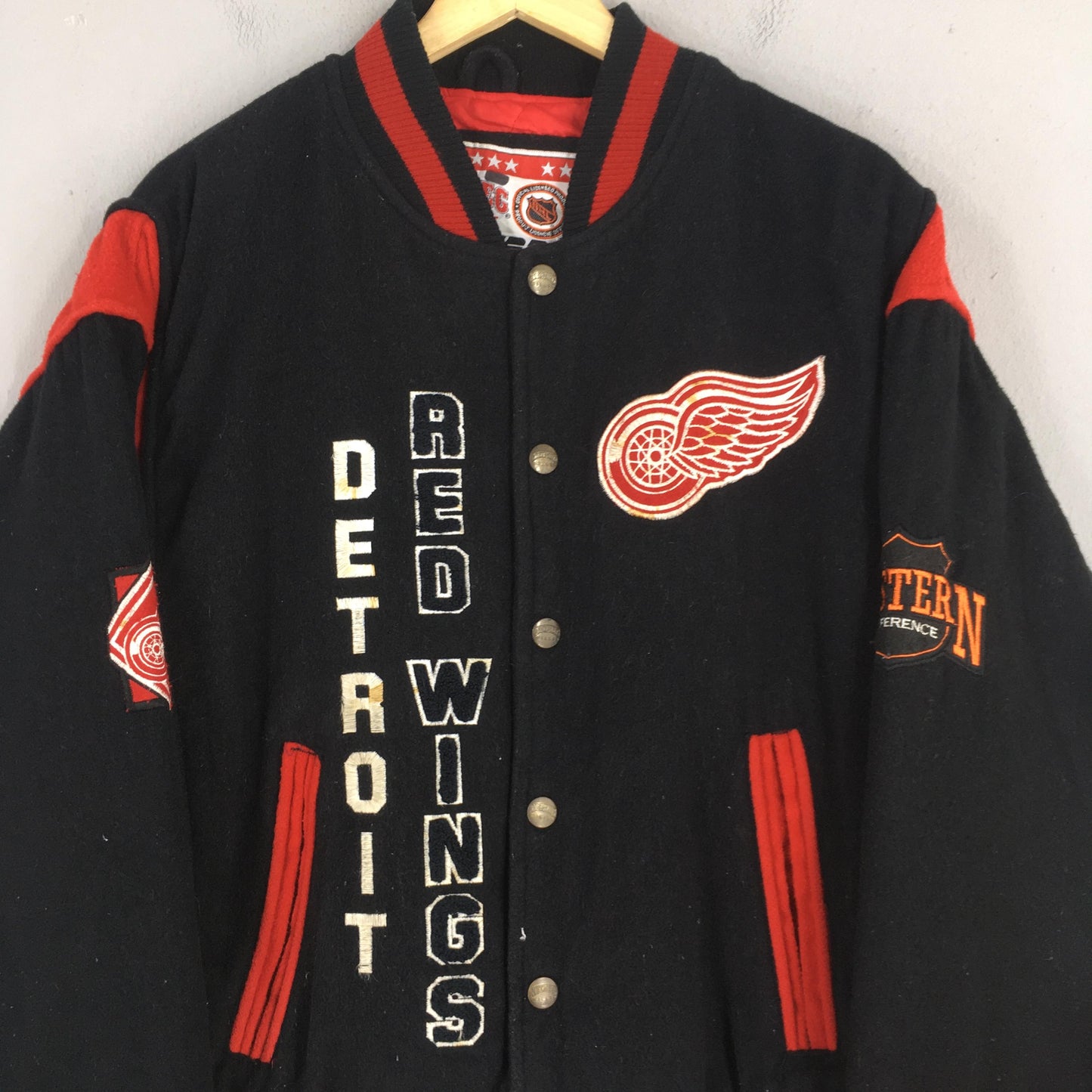 Detroit Red Wings NHL Varsity Jacket Large