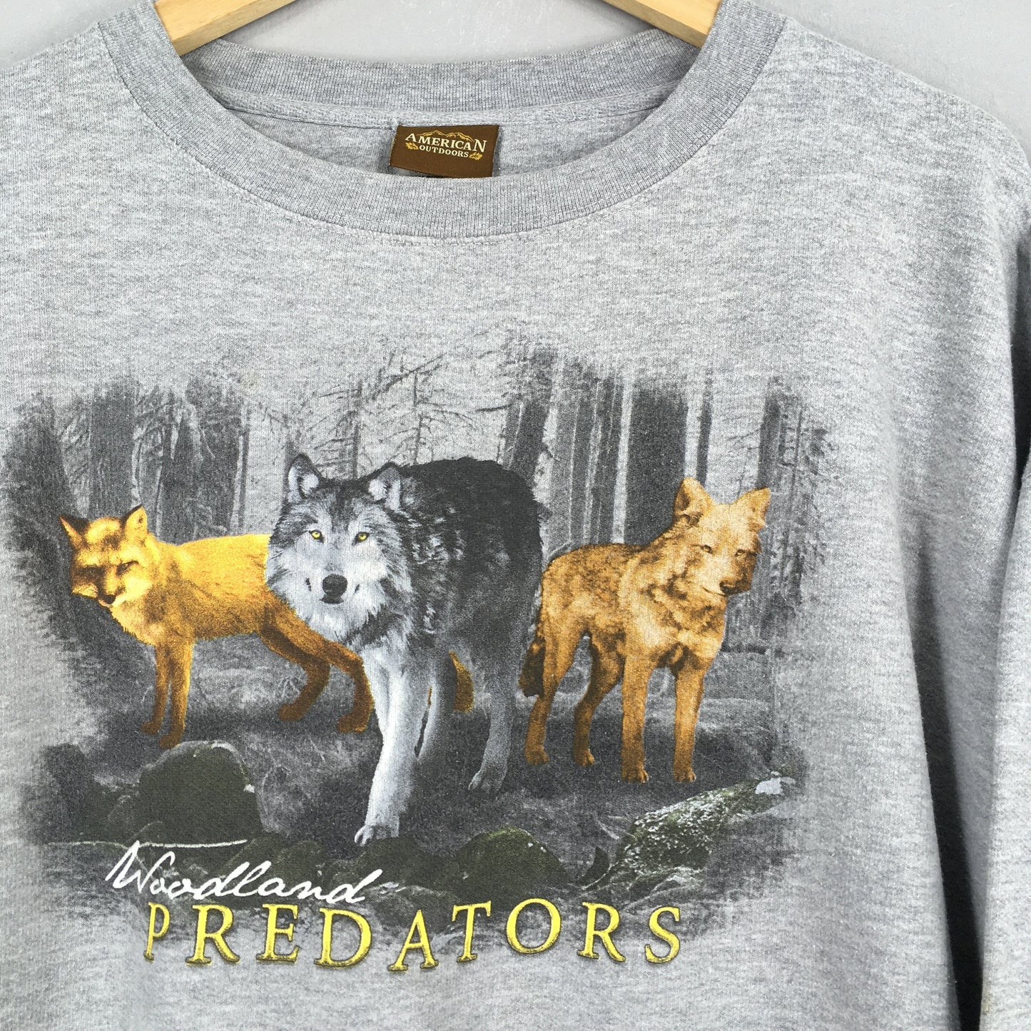 Woodland Predators Animal Sweatshirt 2XLarge